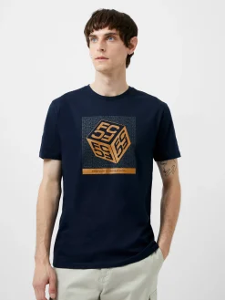 Large Dice Organic Graphic T-Shirt