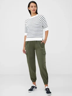 Lily Mozart Stripe Short Sleeve Jumper