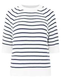 Lily Mozart Stripe Short Sleeve Jumper