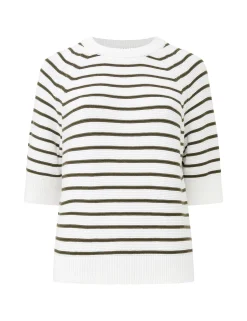 Lily Mozart Stripe Short Sleeve Jumper