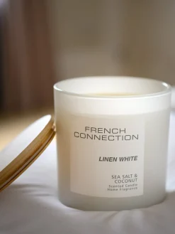 Linen White Serenity 200g Candle