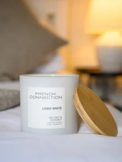 Linen White Serenity 200g Candle