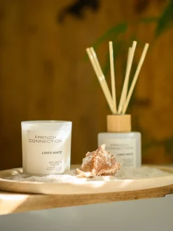 Linen White Serenity 200g Candle