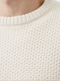 Link Stitch Crew Neck Jumper