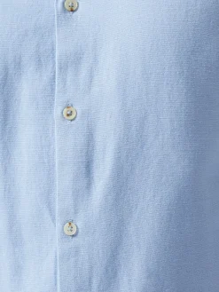 Long Sleeve Linen Blend Shirt