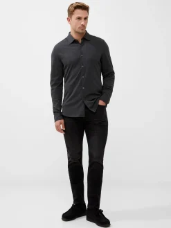 Long Sleeve Pique Jersey Shirt