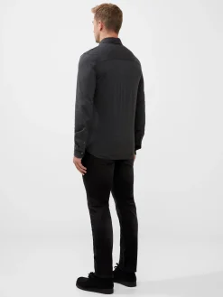 Long Sleeve Pique Jersey Shirt