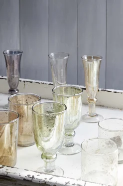 Luxe Green Wine Glass