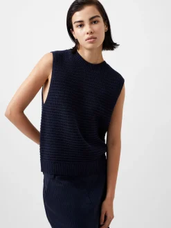 Manda Open Knit Vest