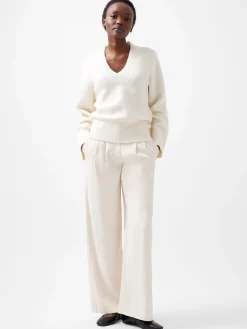 Melissa Boucle V-Neck Jumper