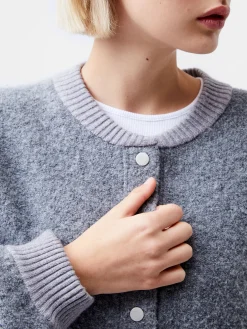 Melissa Knit Bomber Jacket