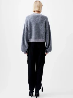 Melissa Knit Bomber Jacket