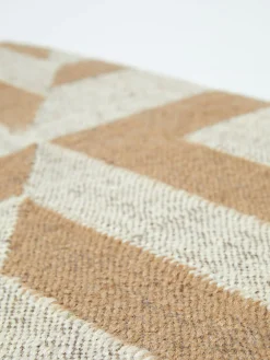 Mocha Sundial Ottoman Bench