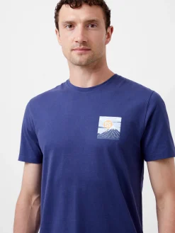 Mount Fuji Organic Graphic T-Shirt