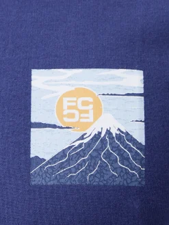 Mount Fuji Organic Graphic T-Shirt