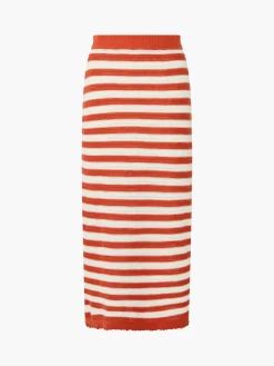 Nesta Stripe Midi Skirt