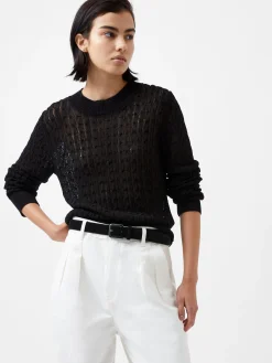 Niko Open Knit Long Sleeve Jumper