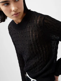 Niko Open Knit Long Sleeve Jumper