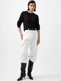 Niko Open Knit Long Sleeve Jumper