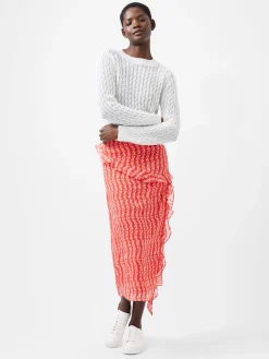 Niko Open Knit Long Sleeve Jumper