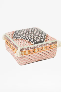 Poppy Field Pouffe