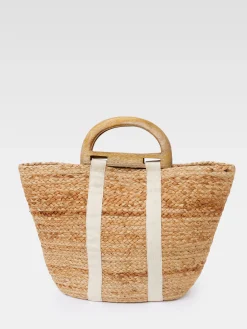 Raffia Basket Bag