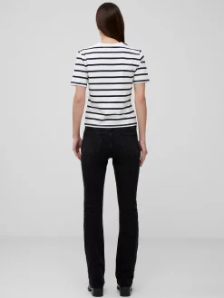 Rallie Cotton Stripe Short Sleeve T-Shirt