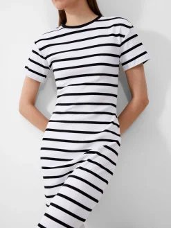 Rassia Stripe Midi Dress