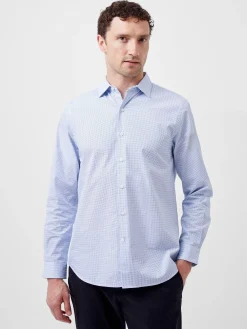 Regular Fit Classic Collar Geo Shirt