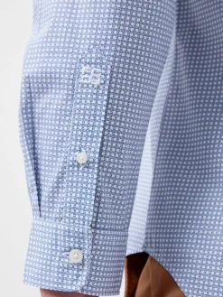 Regular Fit Classic Collar Geo Floral Shirt