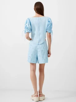 Rhodes Cotton Embroidered Top