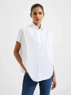Rhodes Poplin Sleeveless Popover Shirt