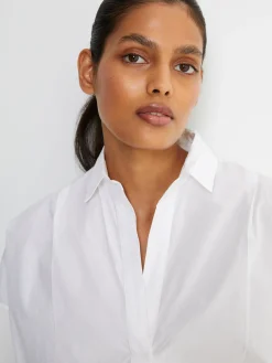 Rhodes Poplin Sleeveless Popover Shirt