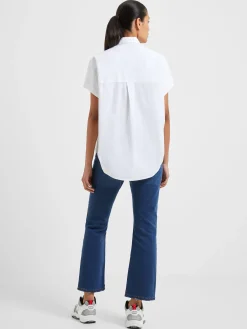 Rhodes Poplin Sleeveless Popover Shirt