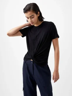 Rianna Twist Jersey Top