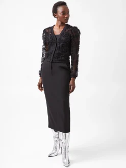 Sabina Mesh Long Sleeve Cardigan