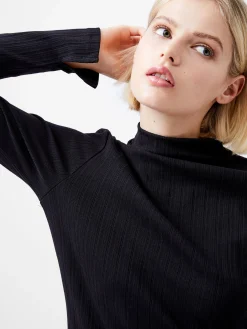 Sasia Long Sleeve Mock Neck Top