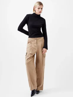 Sasia Long Sleeve Mock Neck Top