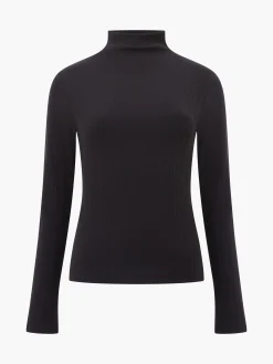 Sasia Long Sleeve Mock Neck Top