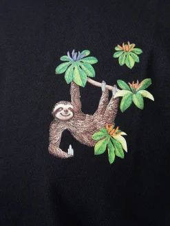 Sloth Organic Graphic T-Shirt