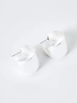 Small Chunky Hoop Earrings