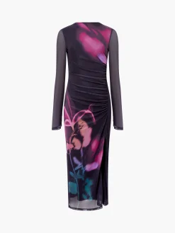 Smokey Placement Floral Dress