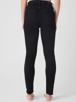 Soft Stretch Denim High Rise Skinny Jeans 30 Inch
