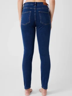 Soft Stretch Denim High Rise Skinny Jeans 30 Inch
