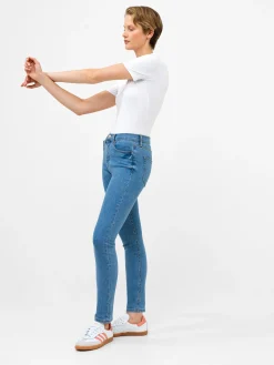 Soft Stretch Denim High Rise Skinny Jeans 30 Inch