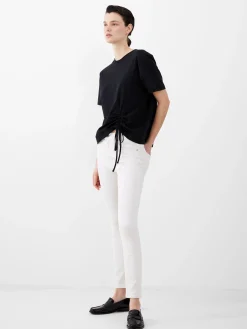Soft Stretch Denim High Rise Skinny Jeans 30 Inch
