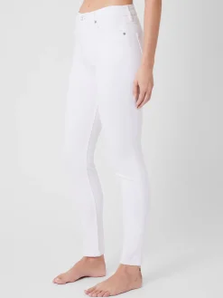 Soft Stretch Denim High Rise Skinny Jeans 30 Inch