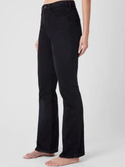 Stretch Denim Bootcut Full Length Jeans 34 Inch