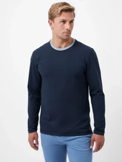 Stretch Jersey Long Sleeve T-Shirt