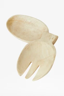 Sun Bleach Wooden Salad Server